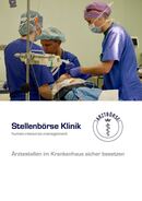 Broschüre Stellenbörse Klinik