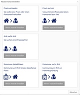 Inserat Praxis kaufen aufgeben