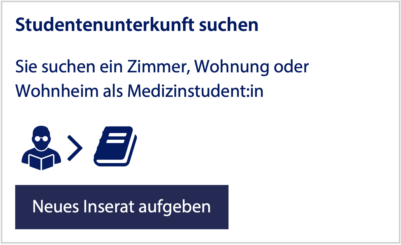 Studentenunterkunft für PJ Studenten