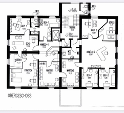 Grundriss Praxisfläche Arztpraxis Elmpt zu vermieten
